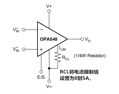 OPA548是高压大电流运算放大器