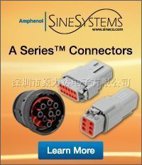 Amphenol Sine插头、插座、连接器AT04-08PB-PM07，原装正品