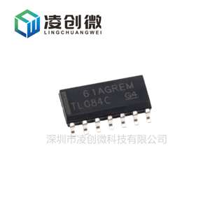 TI TL084CDR SOP14 运算放大器