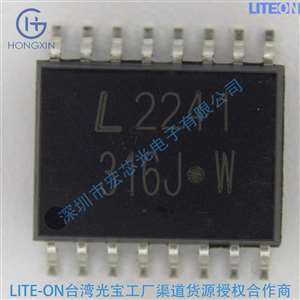 LITEON LTV-224-G 晶体管输出光电耦合器 贴片光耦 厂家直销 价格优惠