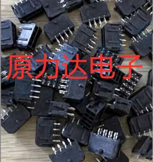 Molex 3.0mm 双排PCB接头，带PCB极化钉，43045 系列